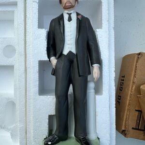 Classic Black Suit Figurine